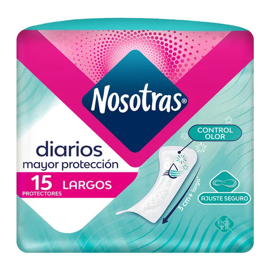 PROT.NOSOTRAS DIARIOS LARGOS 15 UND