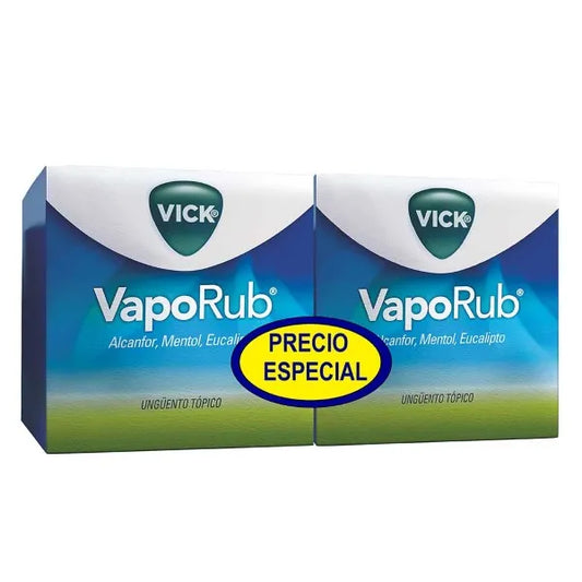 2 VICK VAPORUB POTE X 50 GR
