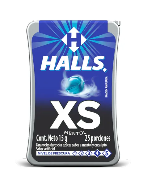 HALLS XS 25 UNDS