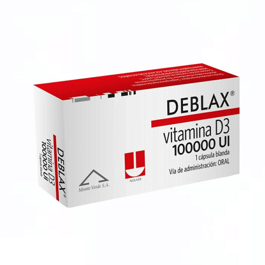 DEBLAX 100.000 UI X 1 CAP