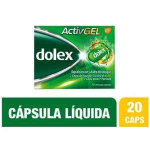 DOLEX ACTIVEGEL 20 CPS LIQUIDA
