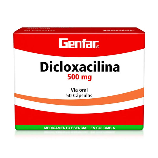 DICLOXACILINA 500MG 10CPS GF