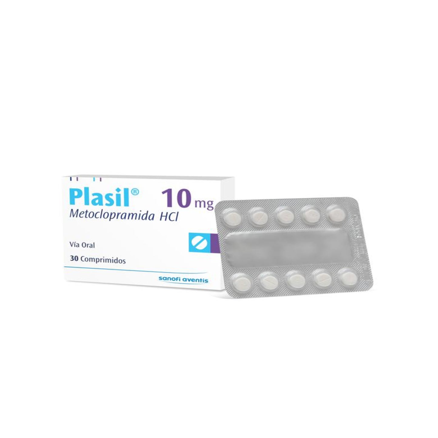 PLASIL 10 MG X 10 TBS