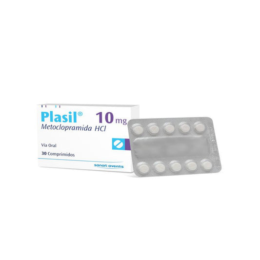 PLASIL 10 MG X 10 TBS