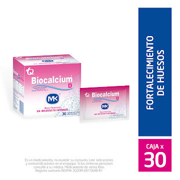 BIOCALCIUM-D 30 SOBRES EFERVEC