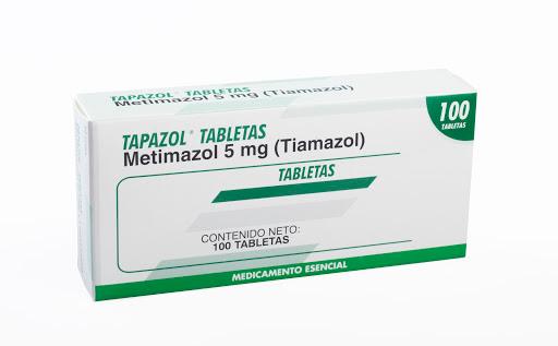 TAPAZOL 5 MG X 100 TBS