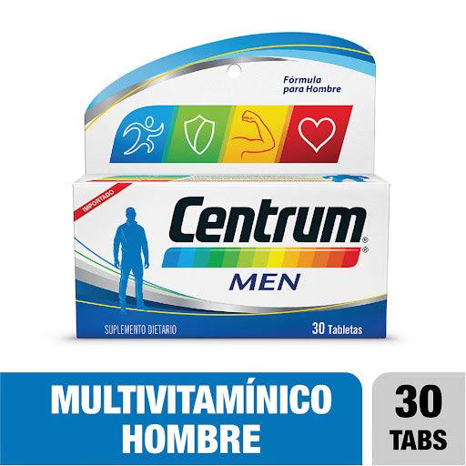 CENTRUM MEN X 30 TABLETAS