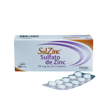 SULZINC 20 MG X30 HUMAX
